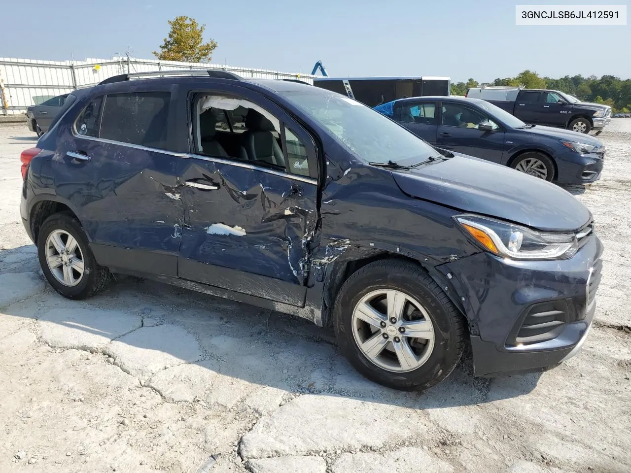 2018 Chevrolet Trax 1Lt VIN: 3GNCJLSB6JL412591 Lot: 69256624