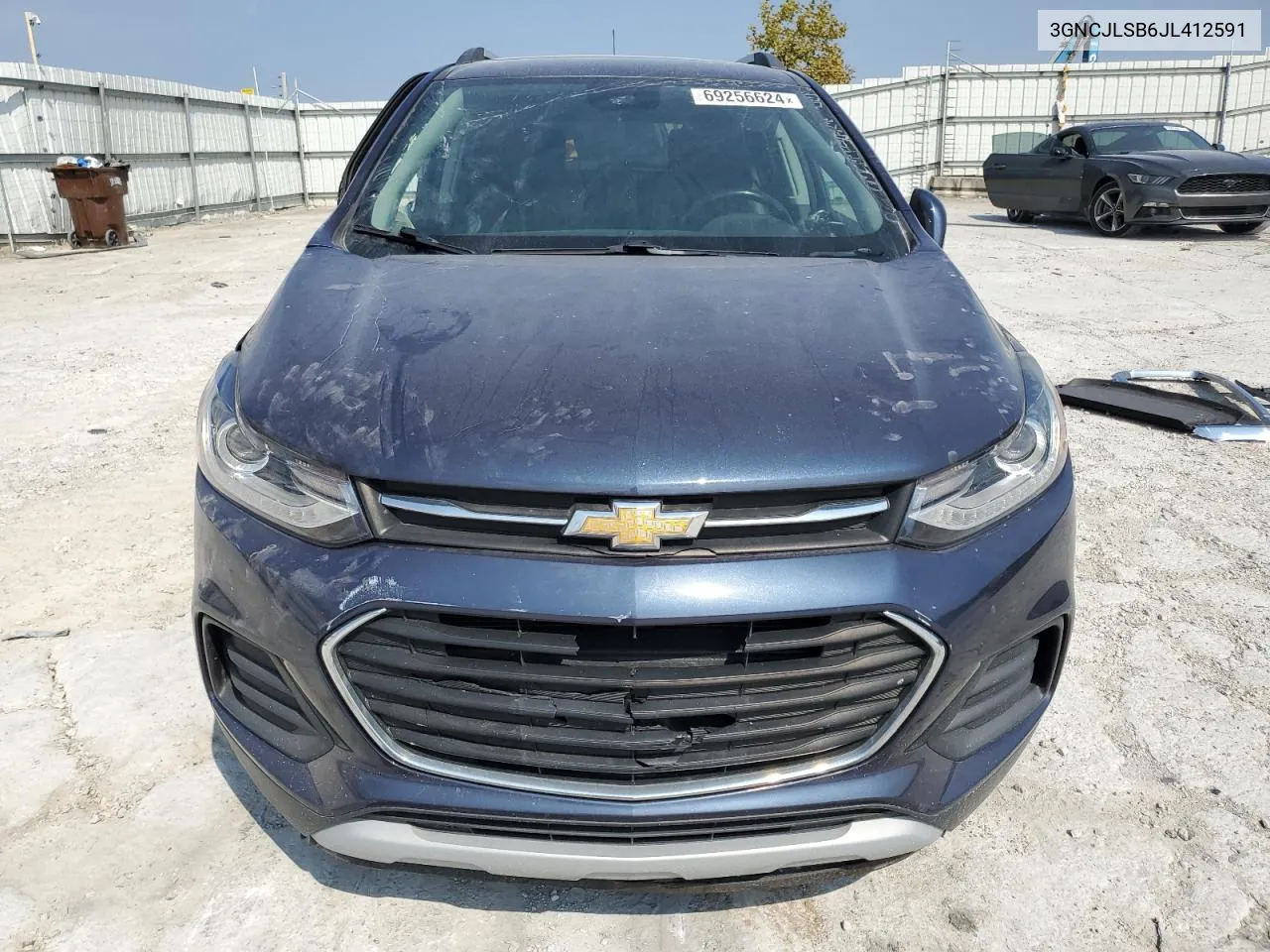 2018 Chevrolet Trax 1Lt VIN: 3GNCJLSB6JL412591 Lot: 69256624