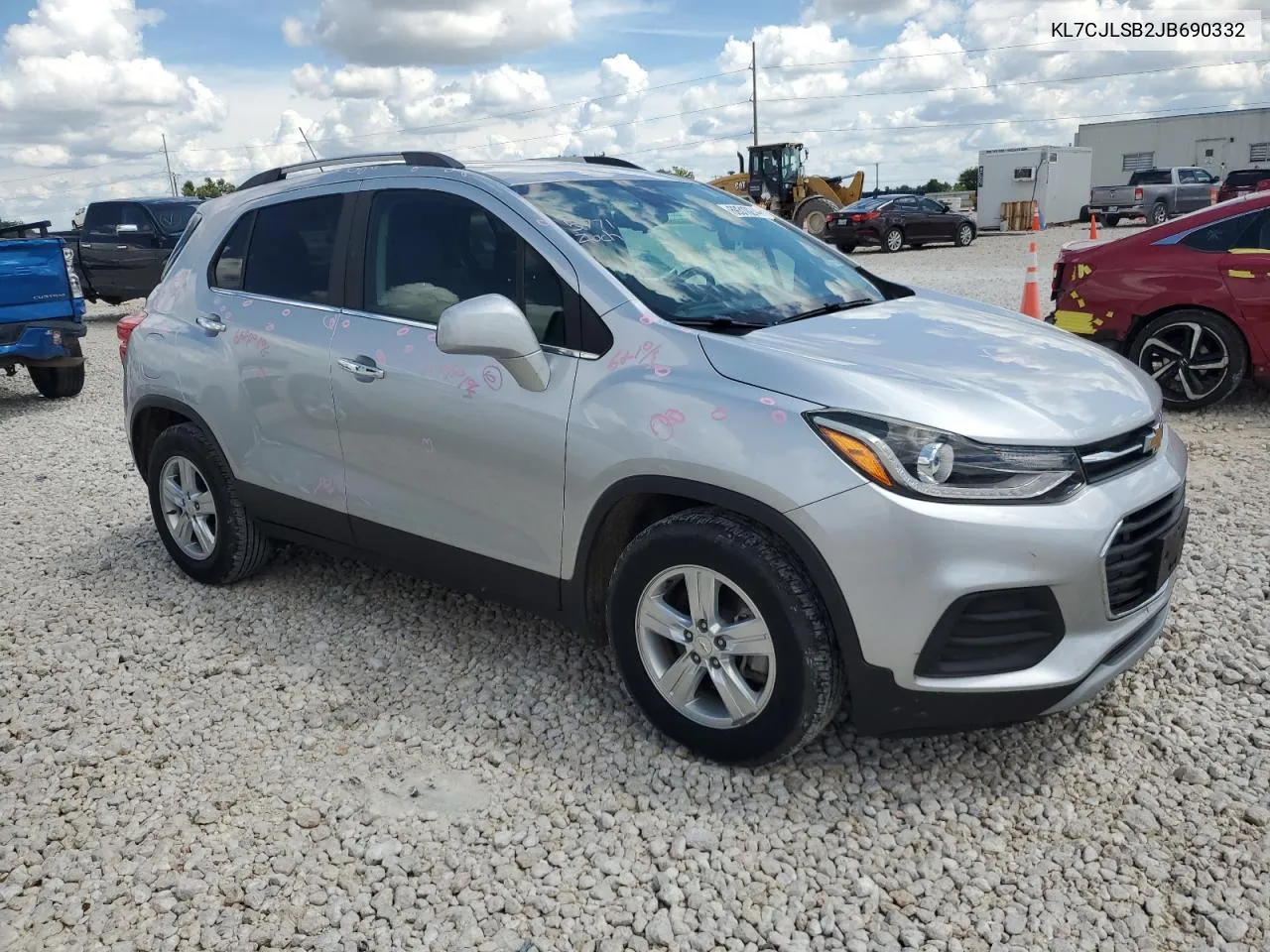 2018 Chevrolet Trax 1Lt VIN: KL7CJLSB2JB690332 Lot: 69310244