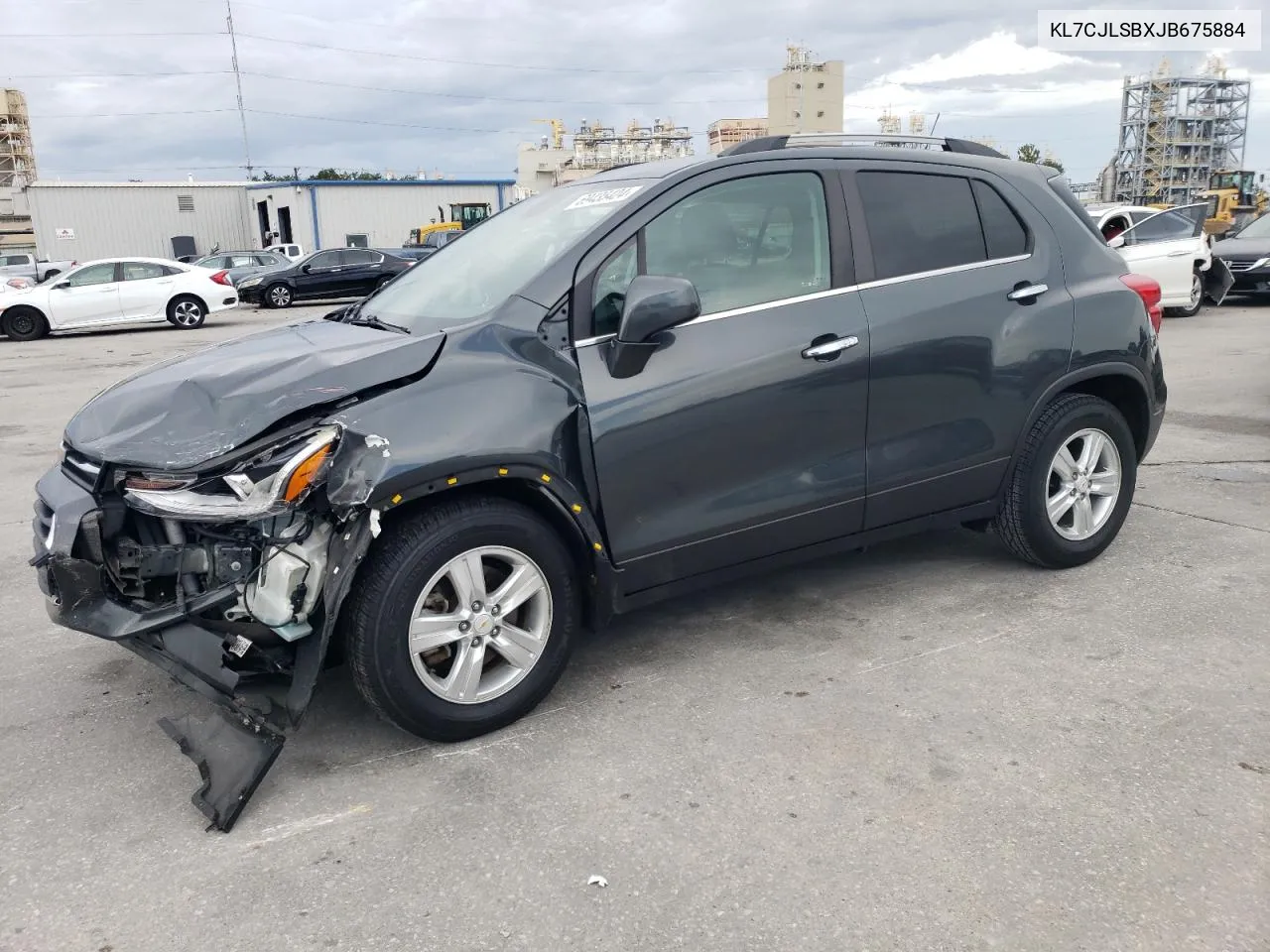 2018 Chevrolet Trax 1Lt VIN: KL7CJLSBXJB675884 Lot: 69435424