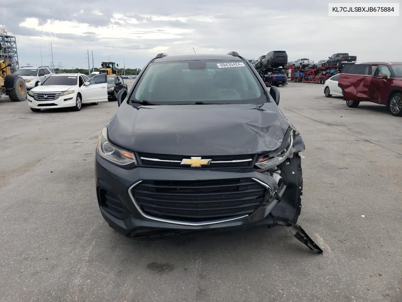 KL7CJLSBXJB675884 2018 Chevrolet Trax 1Lt