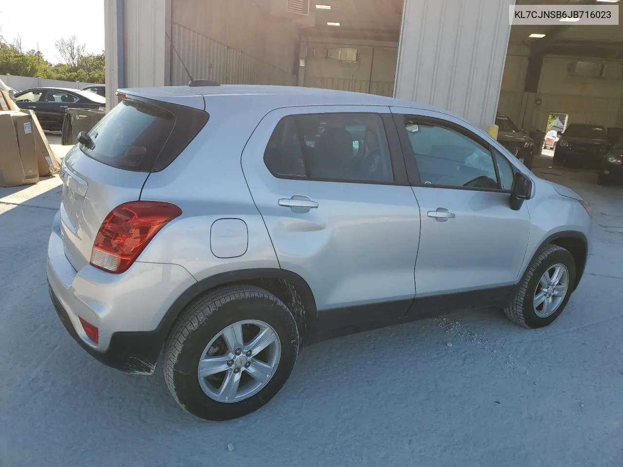 2018 Chevrolet Trax Ls VIN: KL7CJNSB6JB716023 Lot: 69470964