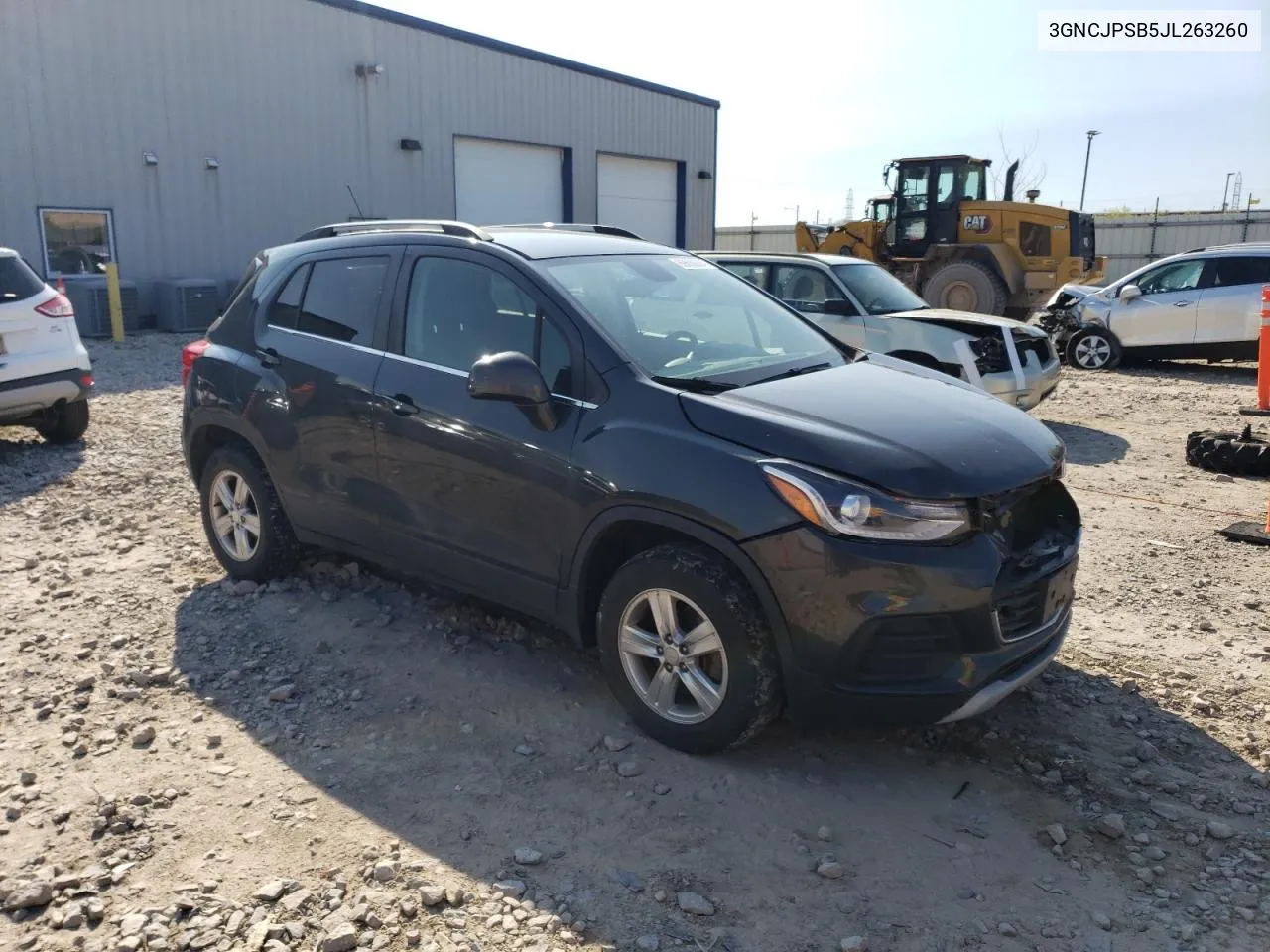 2018 Chevrolet Trax 1Lt VIN: 3GNCJPSB5JL263260 Lot: 69686094