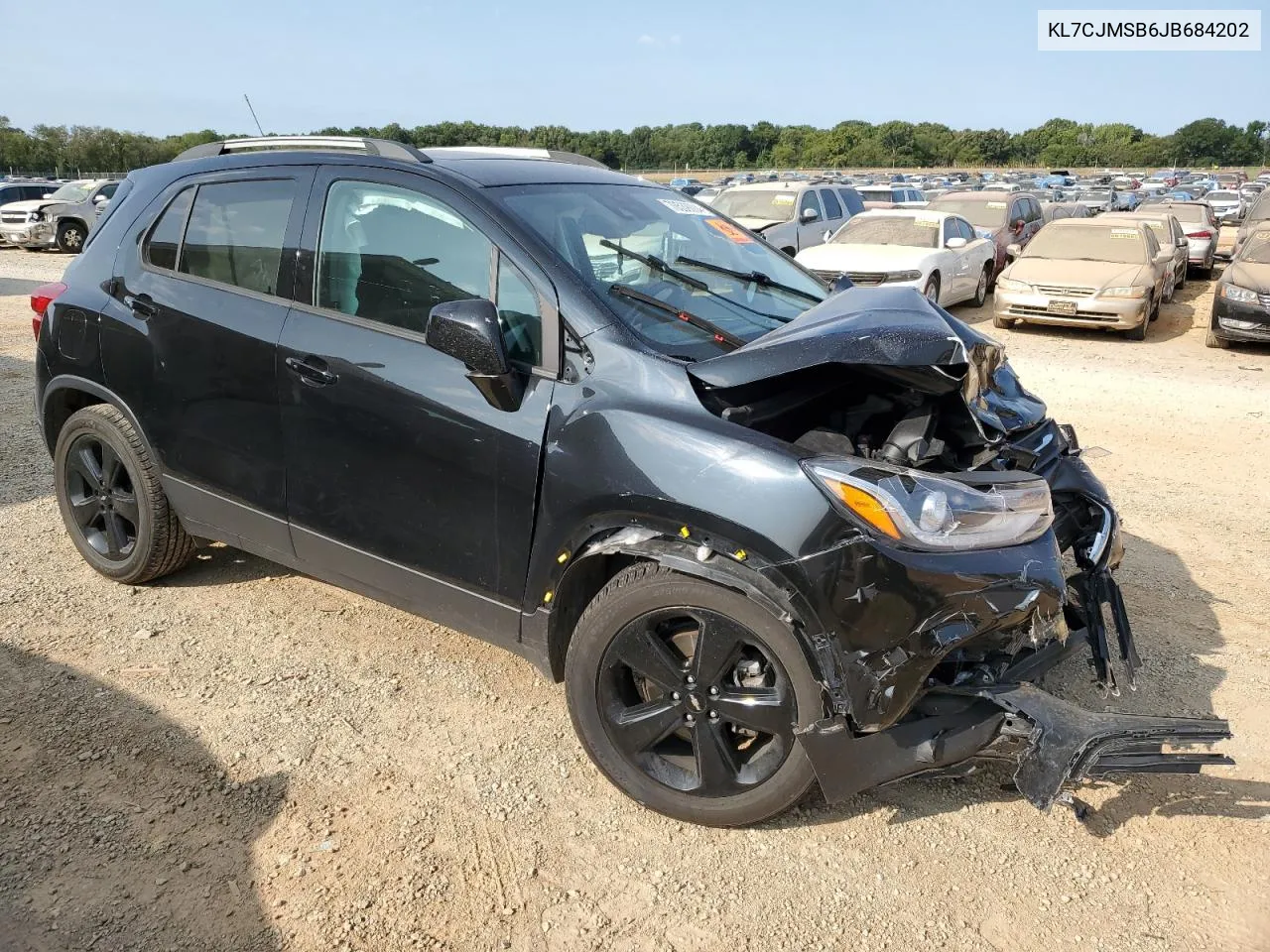 2018 Chevrolet Trax Premier VIN: KL7CJMSB6JB684202 Lot: 70539004