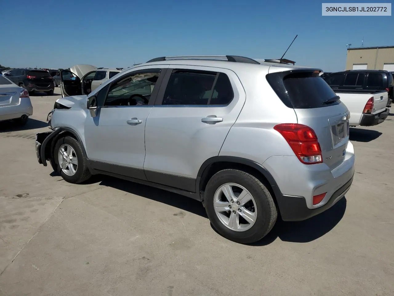 2018 Chevrolet Trax 1Lt VIN: 3GNCJLSB1JL202772 Lot: 70603814