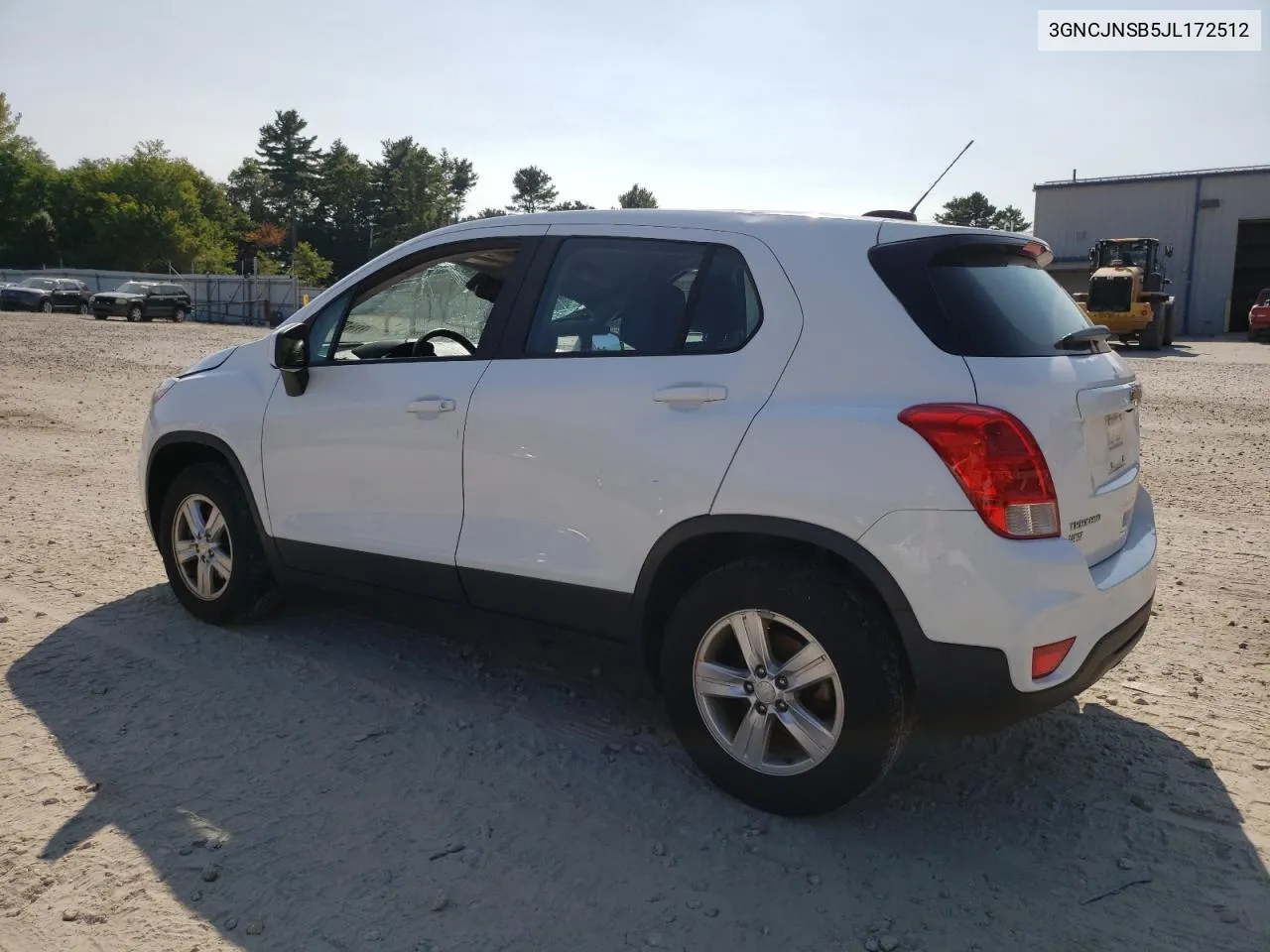 3GNCJNSB5JL172512 2018 Chevrolet Trax Ls