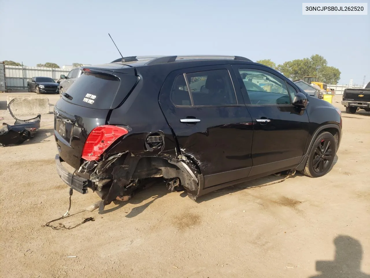 3GNCJPSB0JL262520 2018 Chevrolet Trax 1Lt