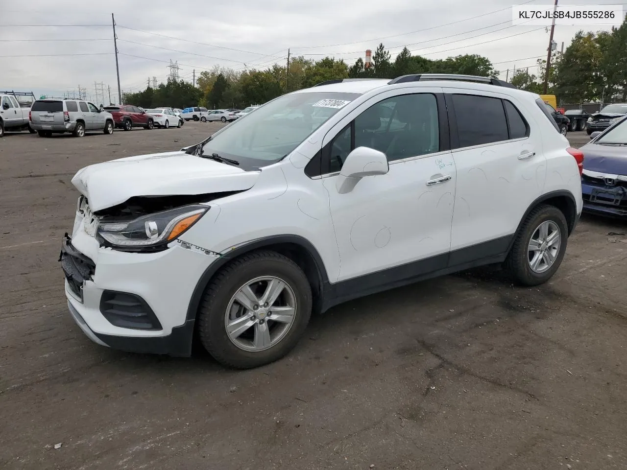 2018 Chevrolet Trax 1Lt VIN: KL7CJLSB4JB555286 Lot: 71737804