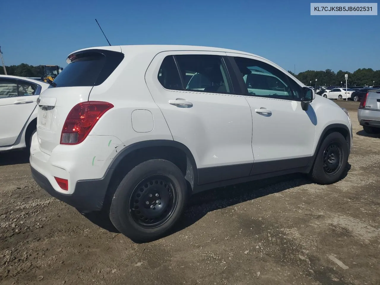 2018 Chevrolet Trax Ls VIN: KL7CJKSB5JB602531 Lot: 72078284