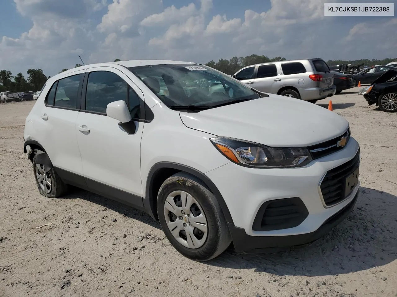 KL7CJKSB1JB722388 2018 Chevrolet Trax Ls