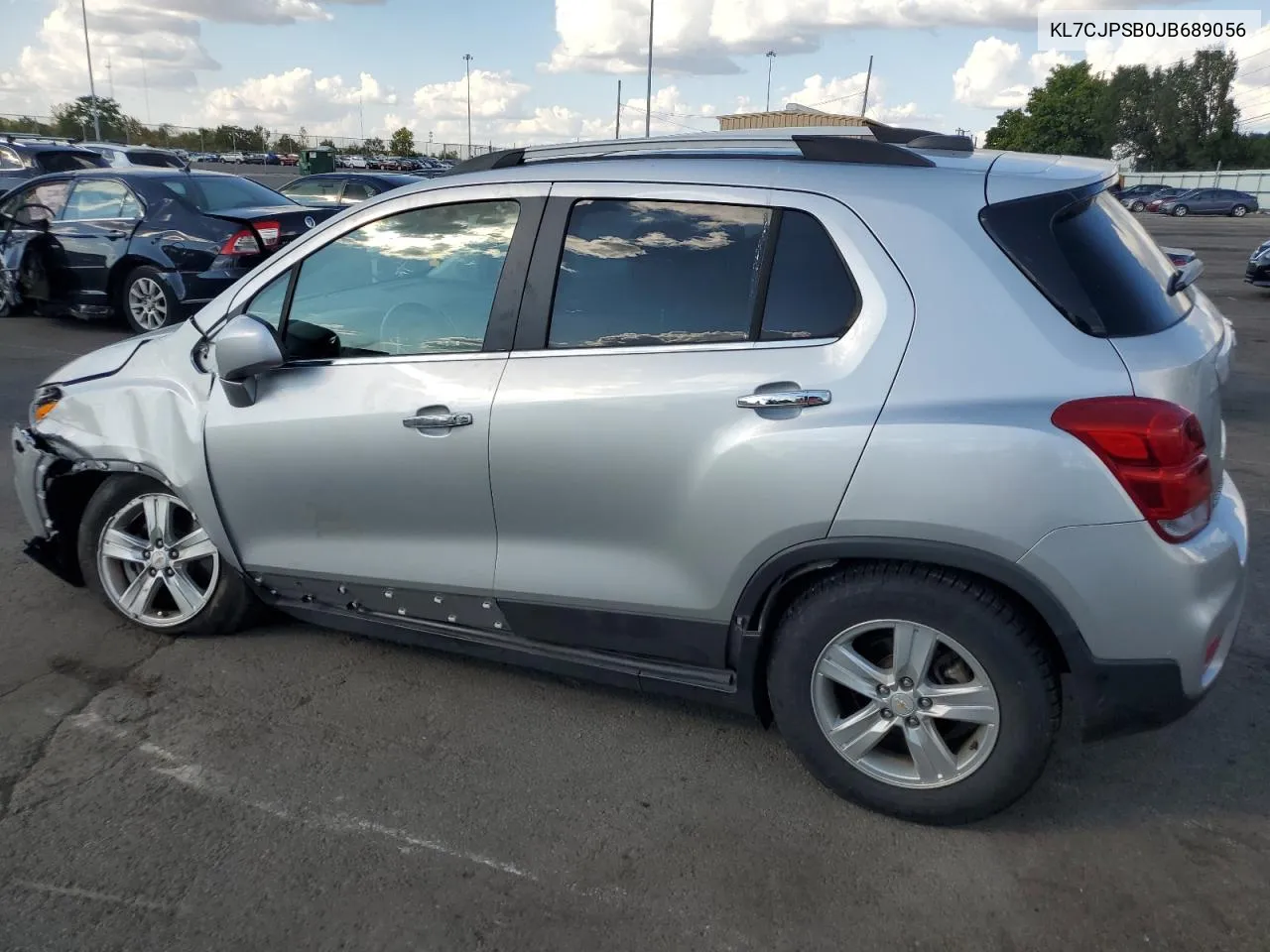 2018 Chevrolet Trax 1Lt VIN: KL7CJPSB0JB689056 Lot: 72274014