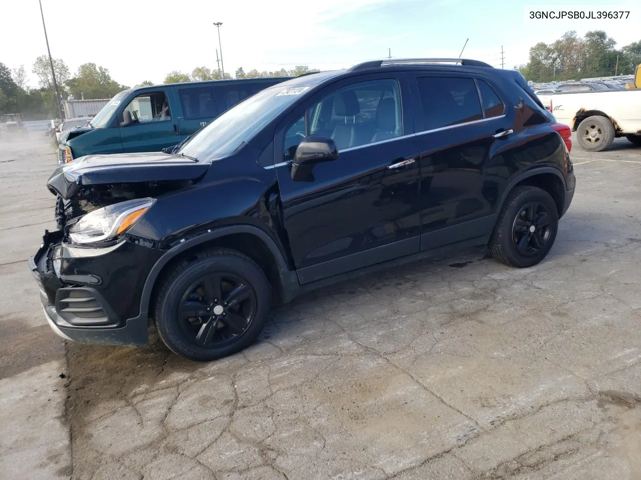 2018 Chevrolet Trax 1Lt VIN: 3GNCJPSB0JL396377 Lot: 72421124