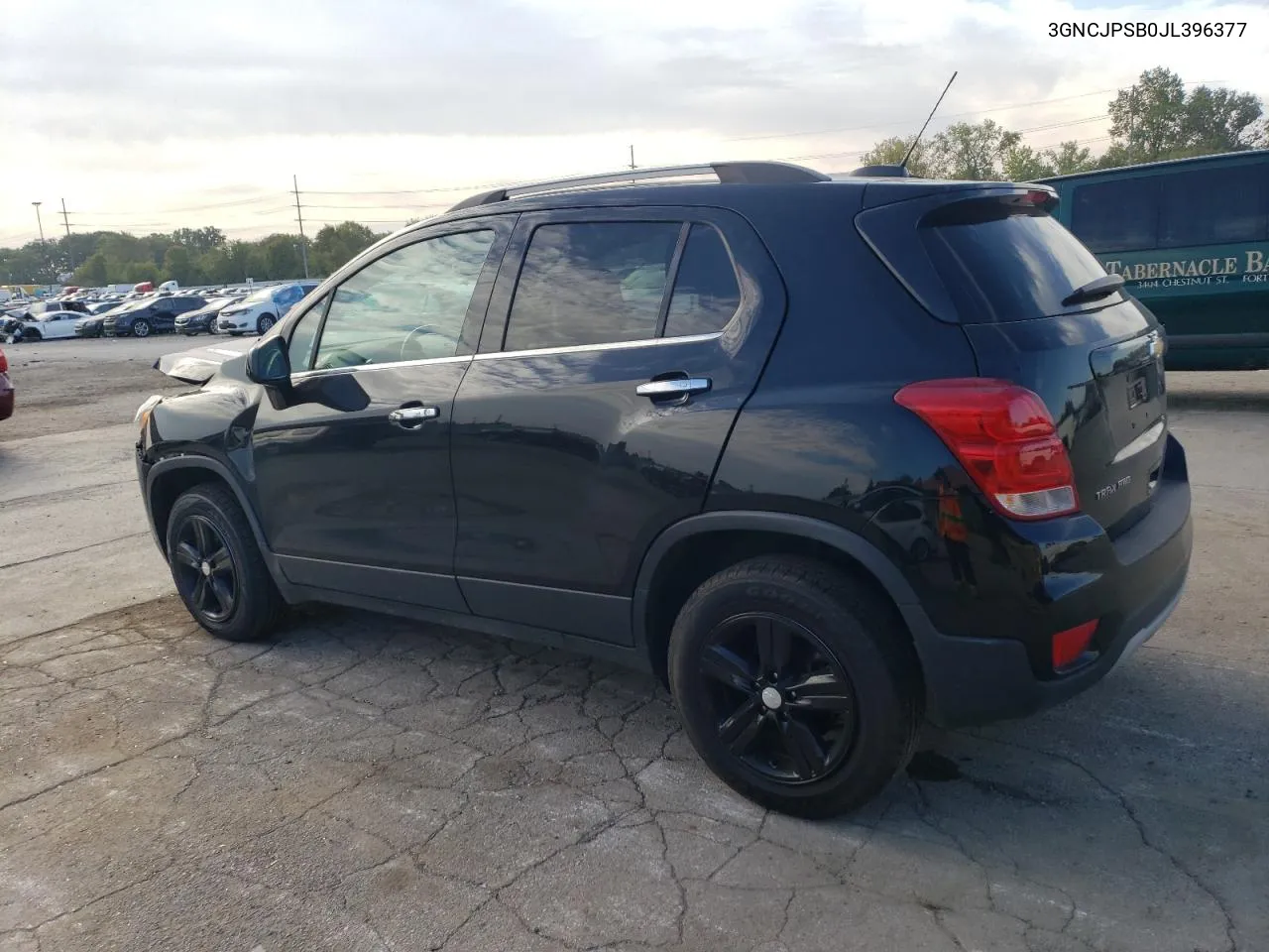 2018 Chevrolet Trax 1Lt VIN: 3GNCJPSB0JL396377 Lot: 72421124