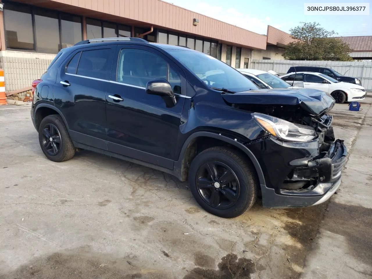 2018 Chevrolet Trax 1Lt VIN: 3GNCJPSB0JL396377 Lot: 72421124