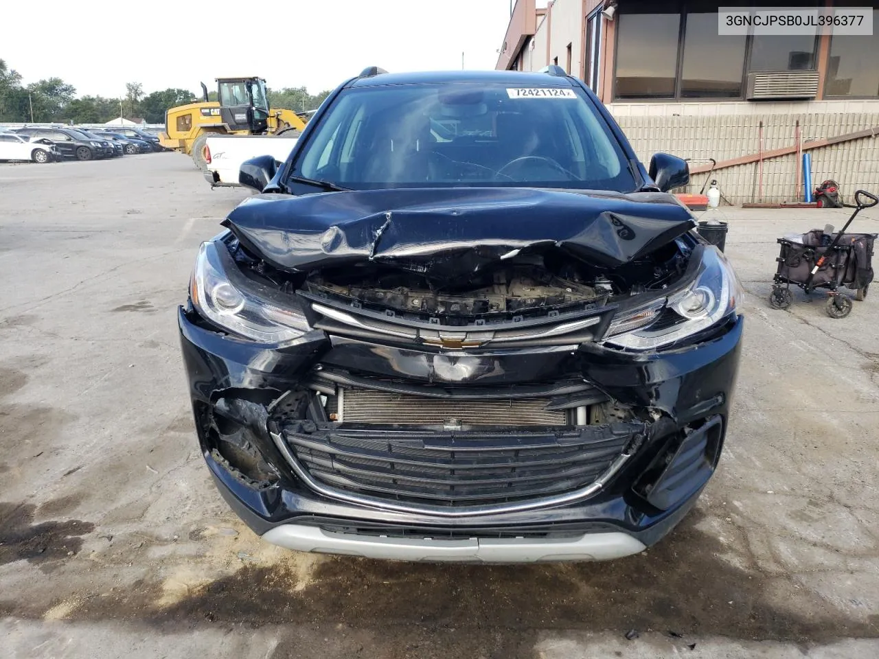 2018 Chevrolet Trax 1Lt VIN: 3GNCJPSB0JL396377 Lot: 72421124