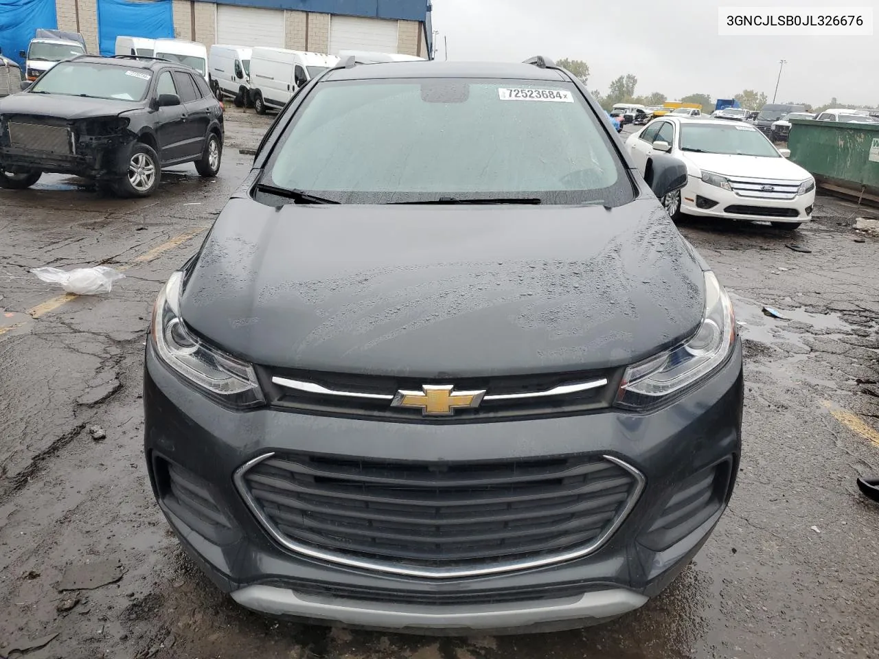 2018 Chevrolet Trax 1Lt VIN: 3GNCJLSB0JL326676 Lot: 72523684