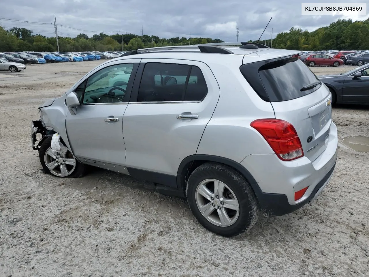 2018 Chevrolet Trax 1Lt VIN: KL7CJPSB8JB704869 Lot: 72551624