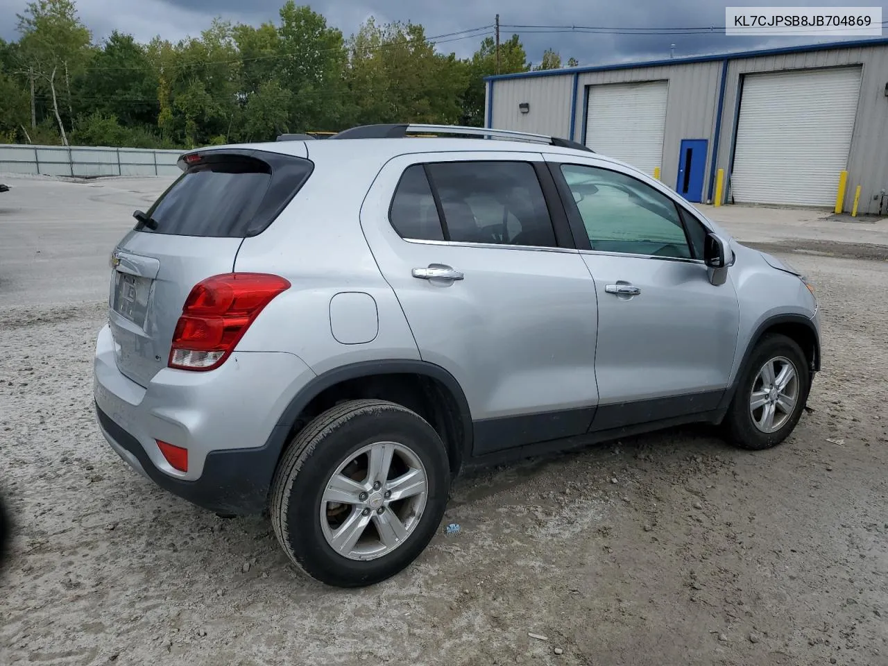 2018 Chevrolet Trax 1Lt VIN: KL7CJPSB8JB704869 Lot: 72551624