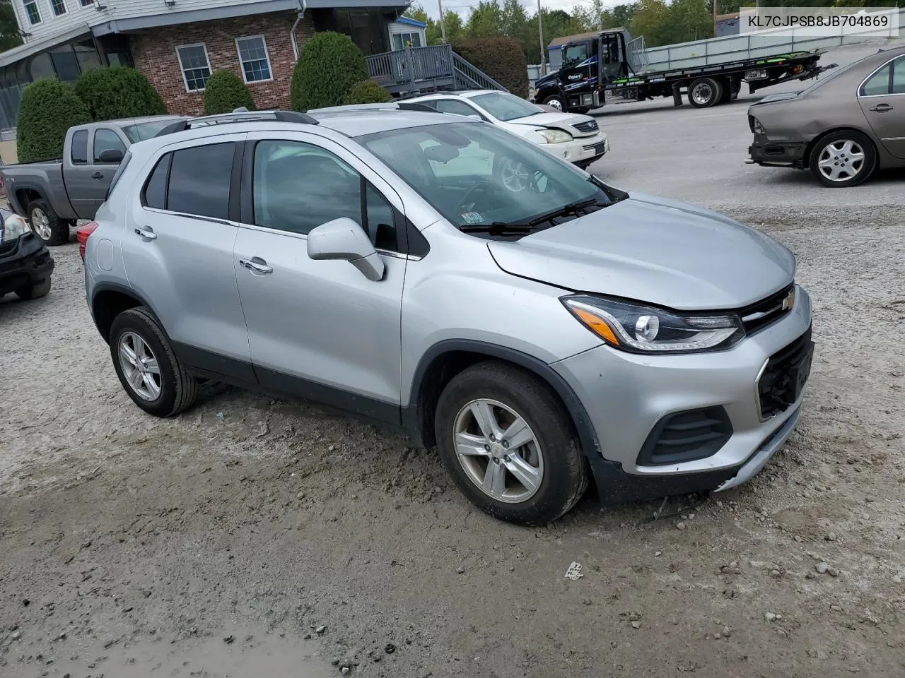 2018 Chevrolet Trax 1Lt VIN: KL7CJPSB8JB704869 Lot: 72551624