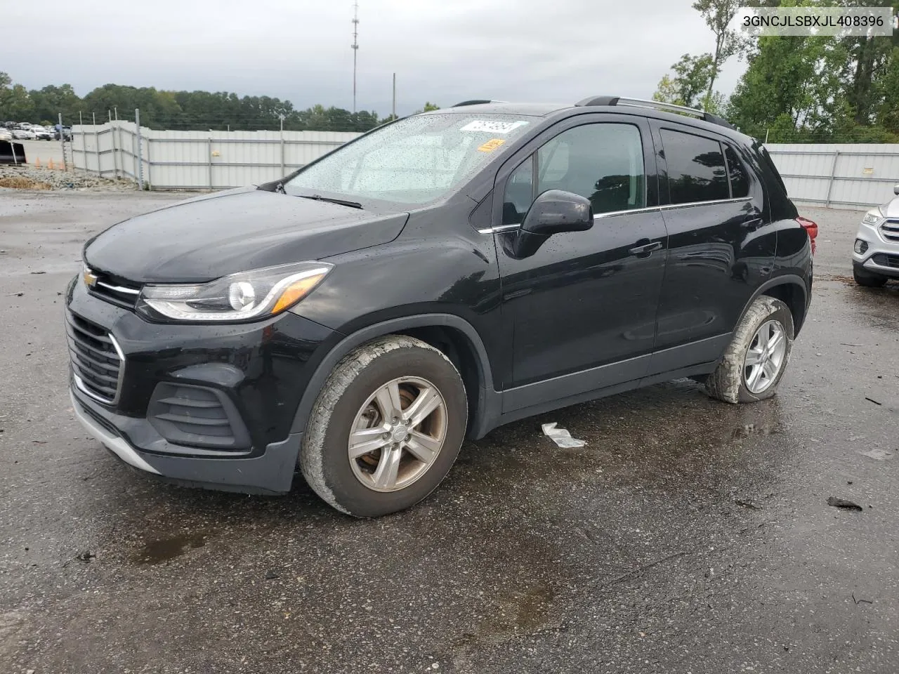 2018 Chevrolet Trax 1Lt VIN: 3GNCJLSBXJL408396 Lot: 72674954