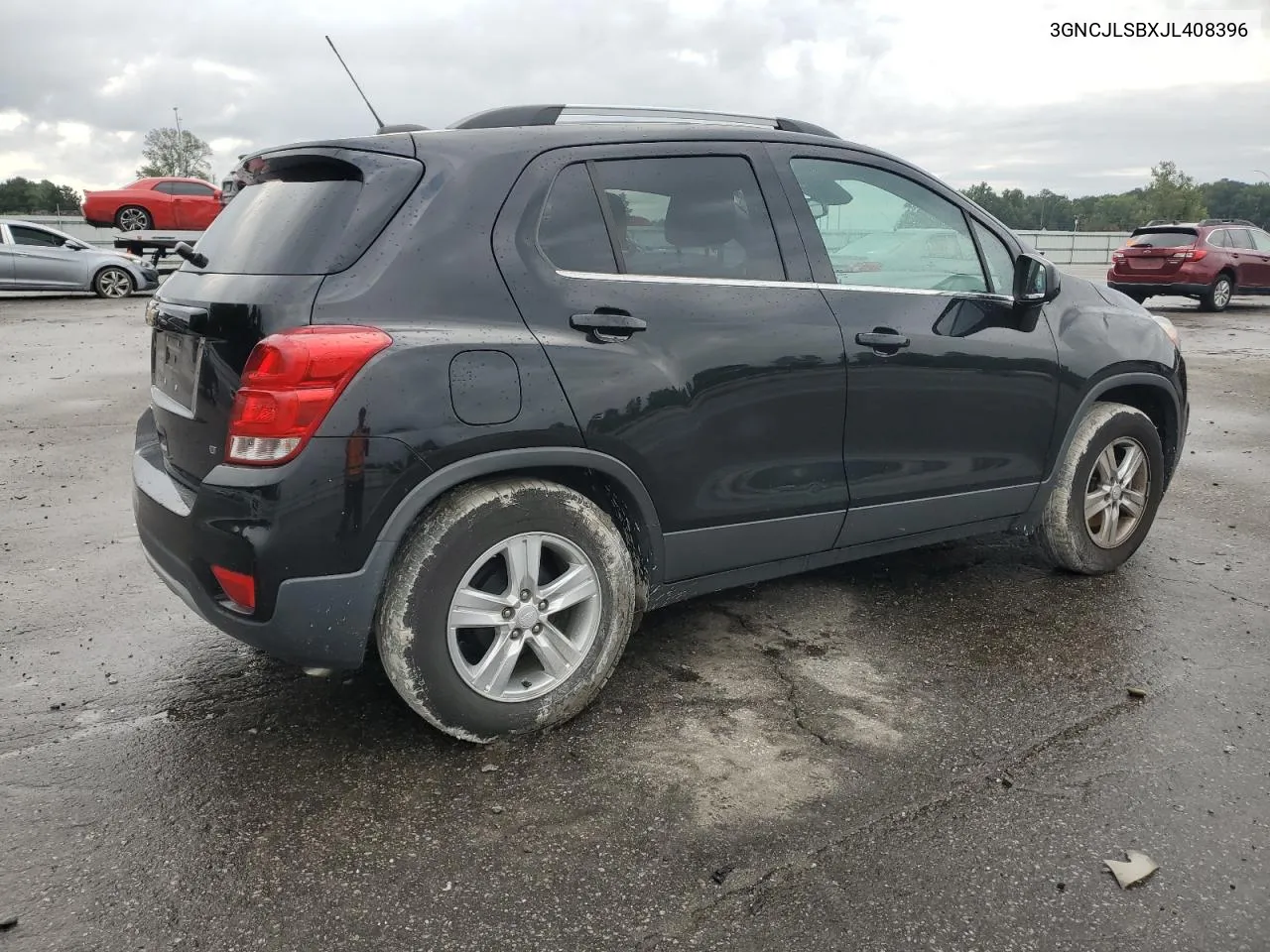 2018 Chevrolet Trax 1Lt VIN: 3GNCJLSBXJL408396 Lot: 72674954