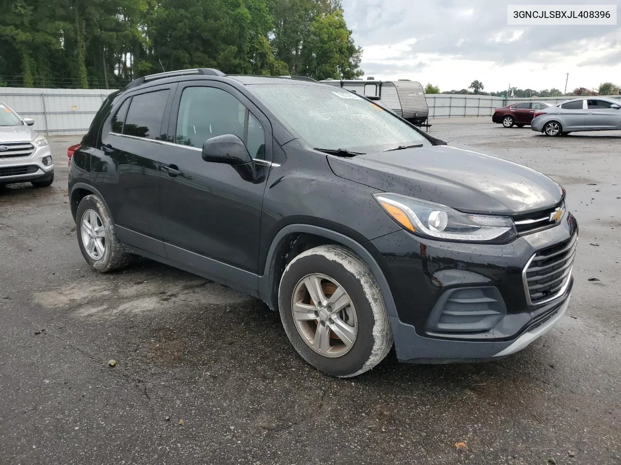 2018 Chevrolet Trax 1Lt VIN: 3GNCJLSBXJL408396 Lot: 72674954