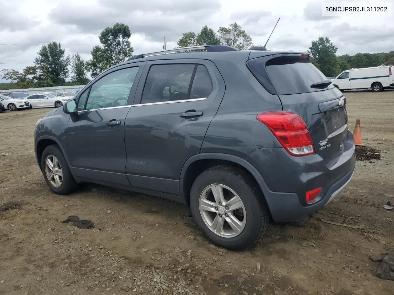 2018 Chevrolet Trax 1Lt VIN: 3GNCJPSB2JL311202 Lot: 72850844