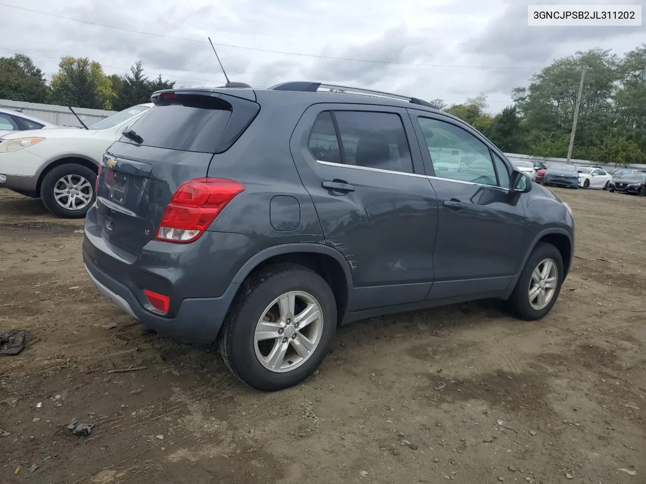 2018 Chevrolet Trax 1Lt VIN: 3GNCJPSB2JL311202 Lot: 72850844