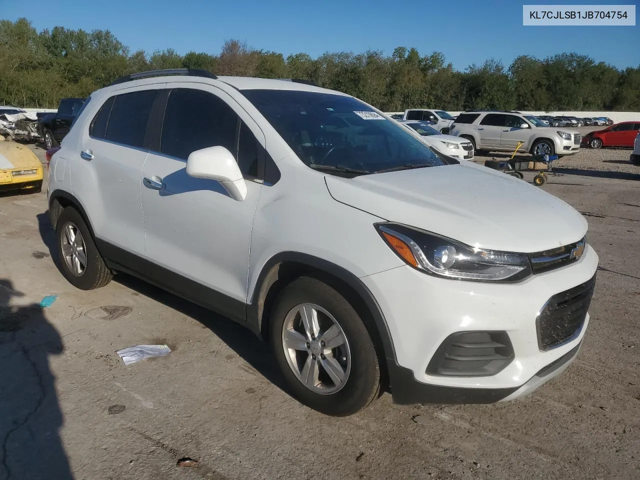 2018 Chevrolet Trax 1Lt VIN: KL7CJLSB1JB704754 Lot: 73210894