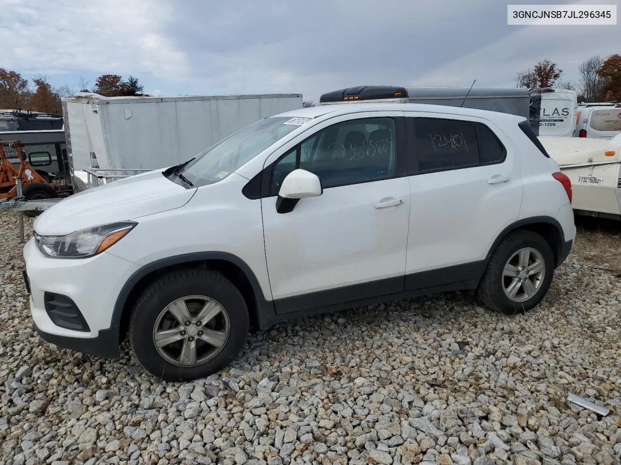 3GNCJNSB7JL296345 2018 Chevrolet Trax Ls