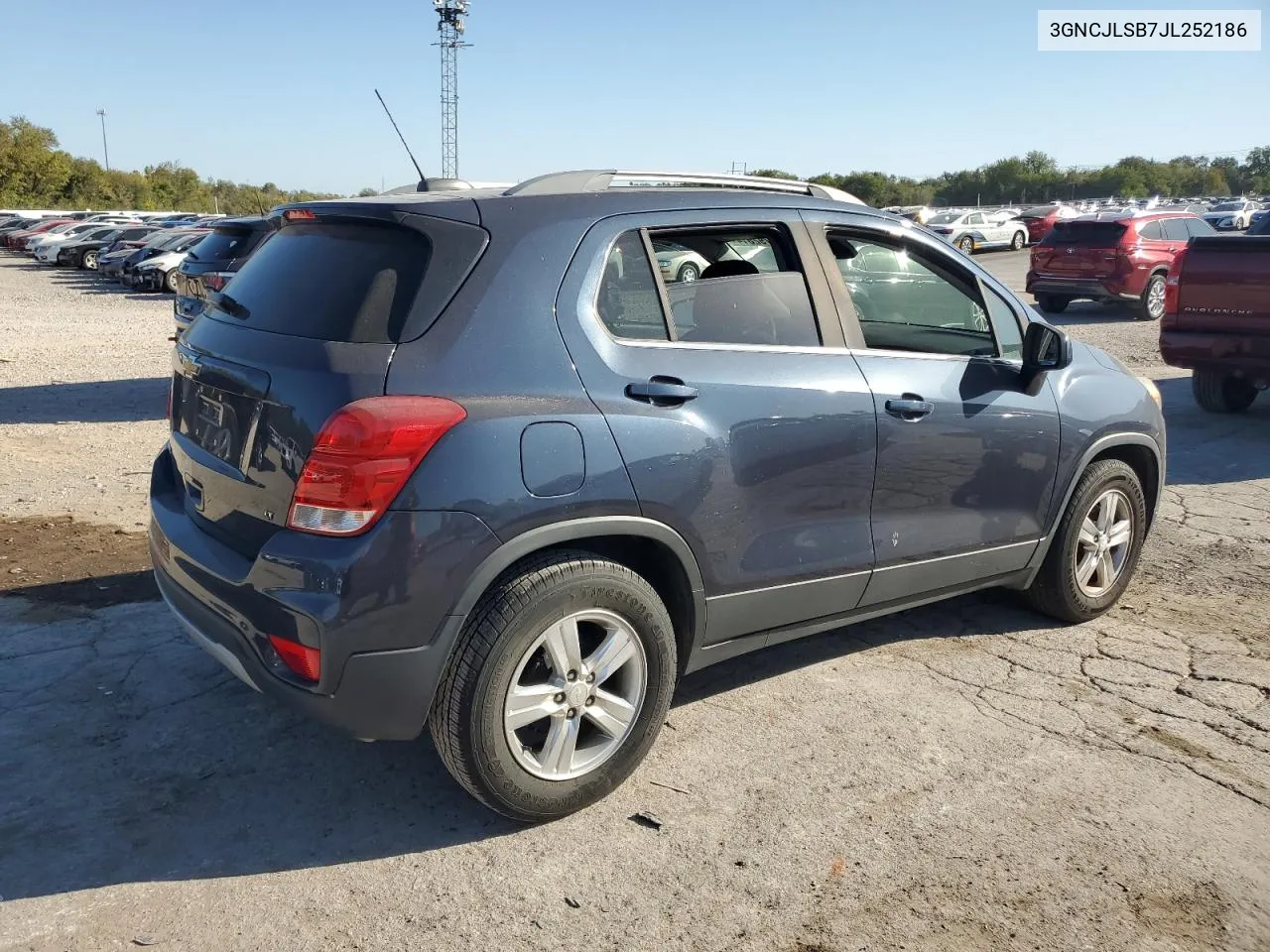 2018 Chevrolet Trax 1Lt VIN: 3GNCJLSB7JL252186 Lot: 73792514