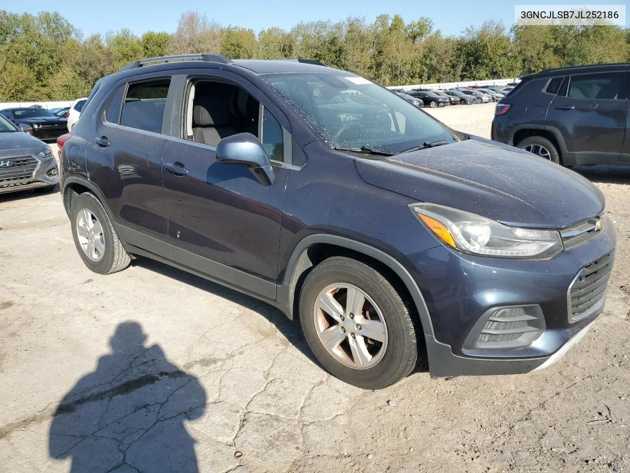 2018 Chevrolet Trax 1Lt VIN: 3GNCJLSB7JL252186 Lot: 73792514