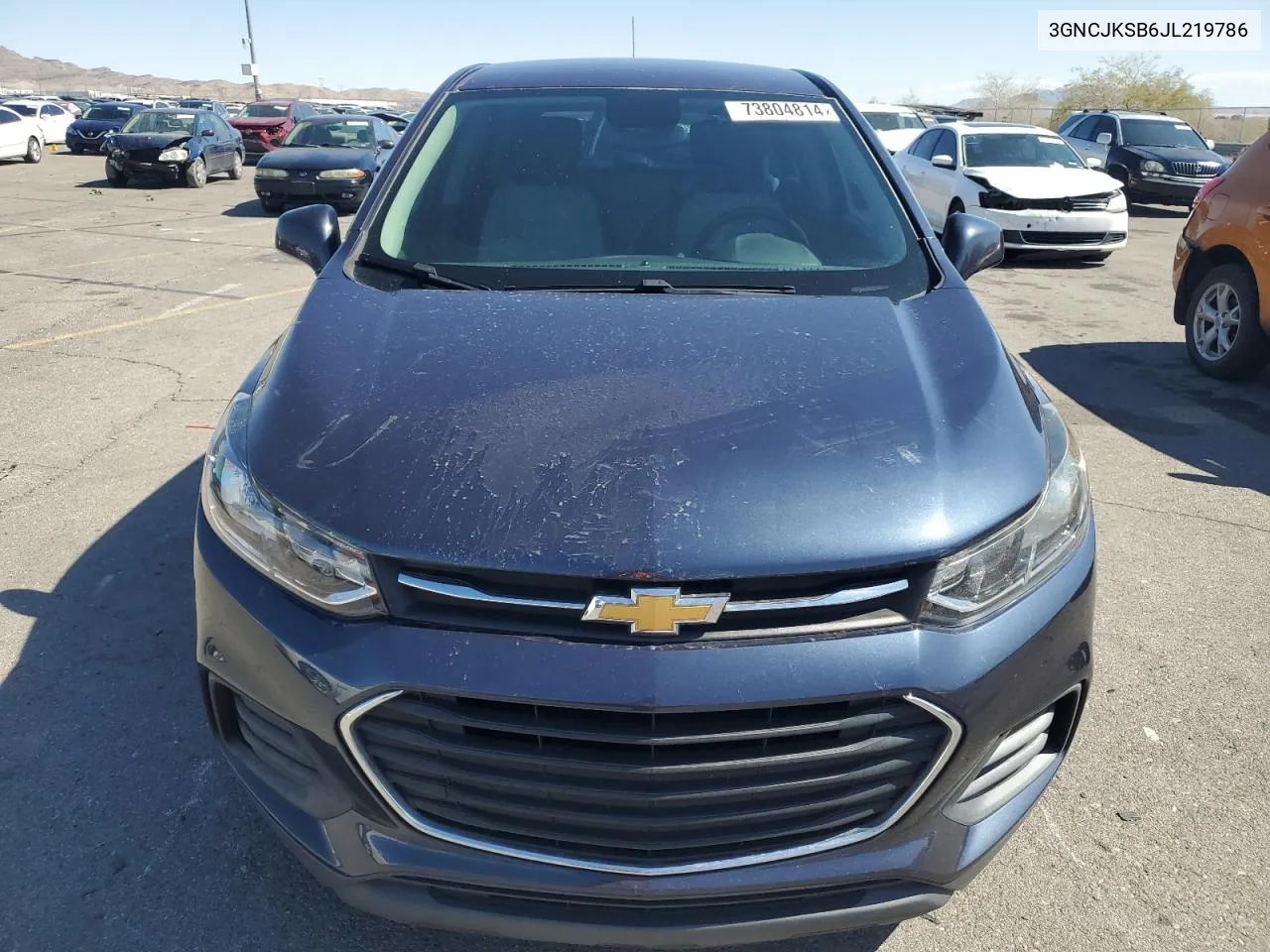 2018 Chevrolet Trax Ls VIN: 3GNCJKSB6JL219786 Lot: 73804814