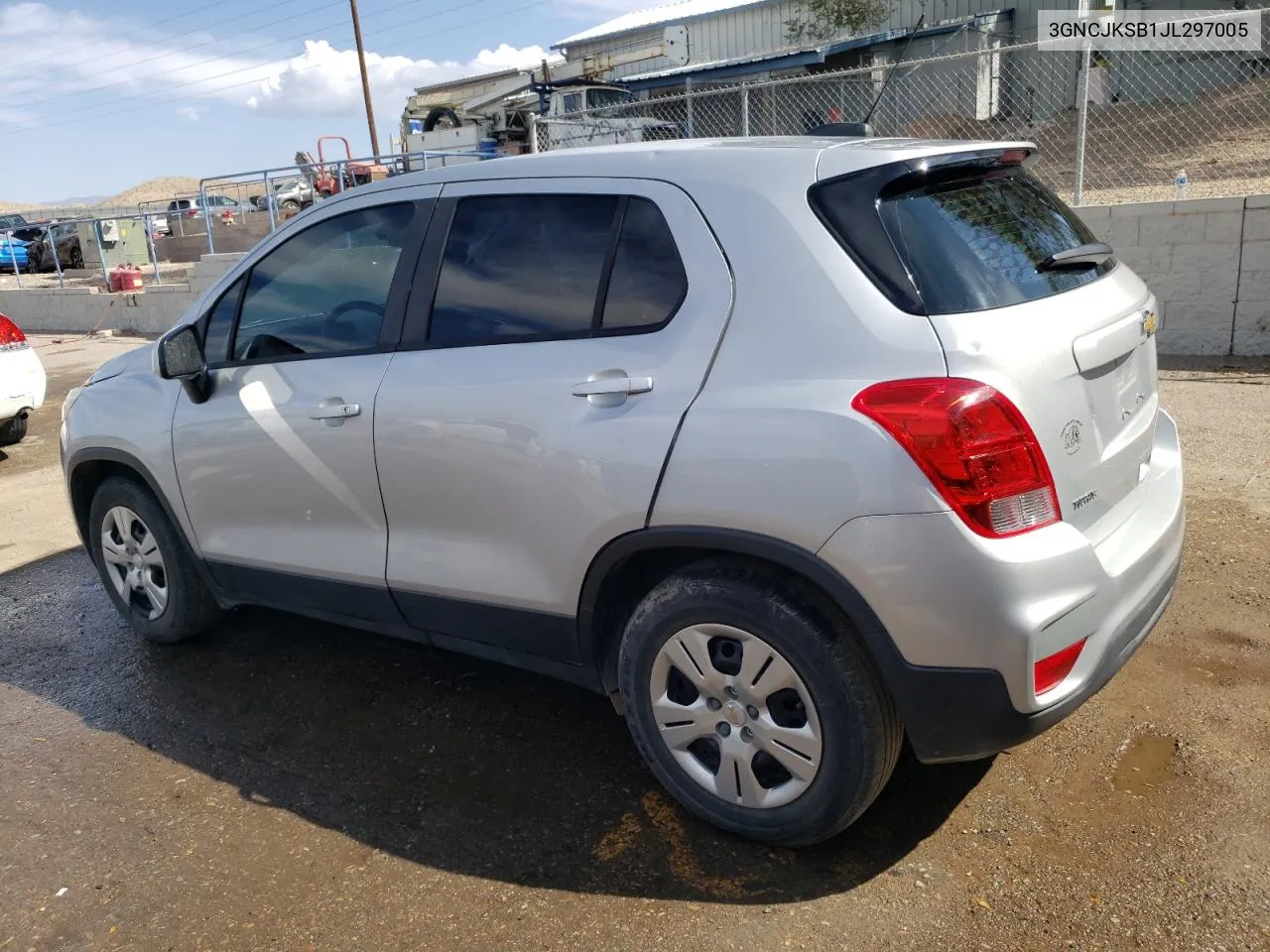 2018 Chevrolet Trax Ls VIN: 3GNCJKSB1JL297005 Lot: 73808894