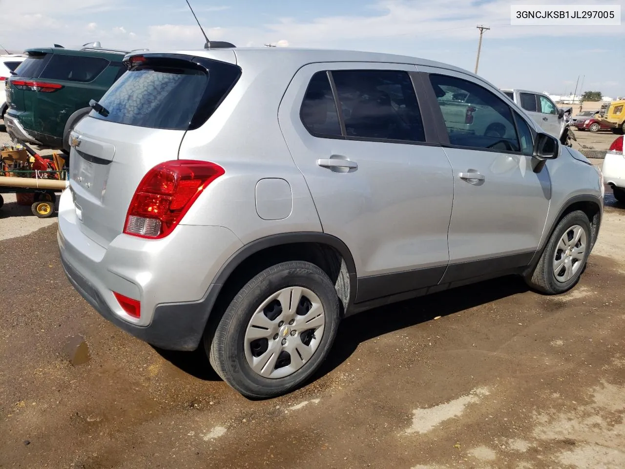 2018 Chevrolet Trax Ls VIN: 3GNCJKSB1JL297005 Lot: 73808894