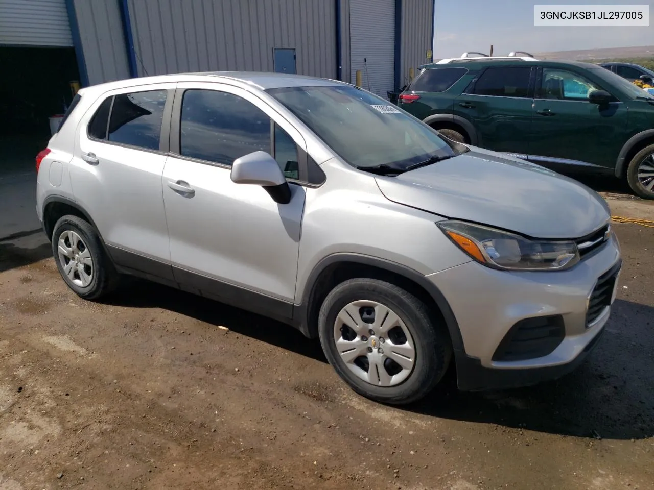 2018 Chevrolet Trax Ls VIN: 3GNCJKSB1JL297005 Lot: 73808894