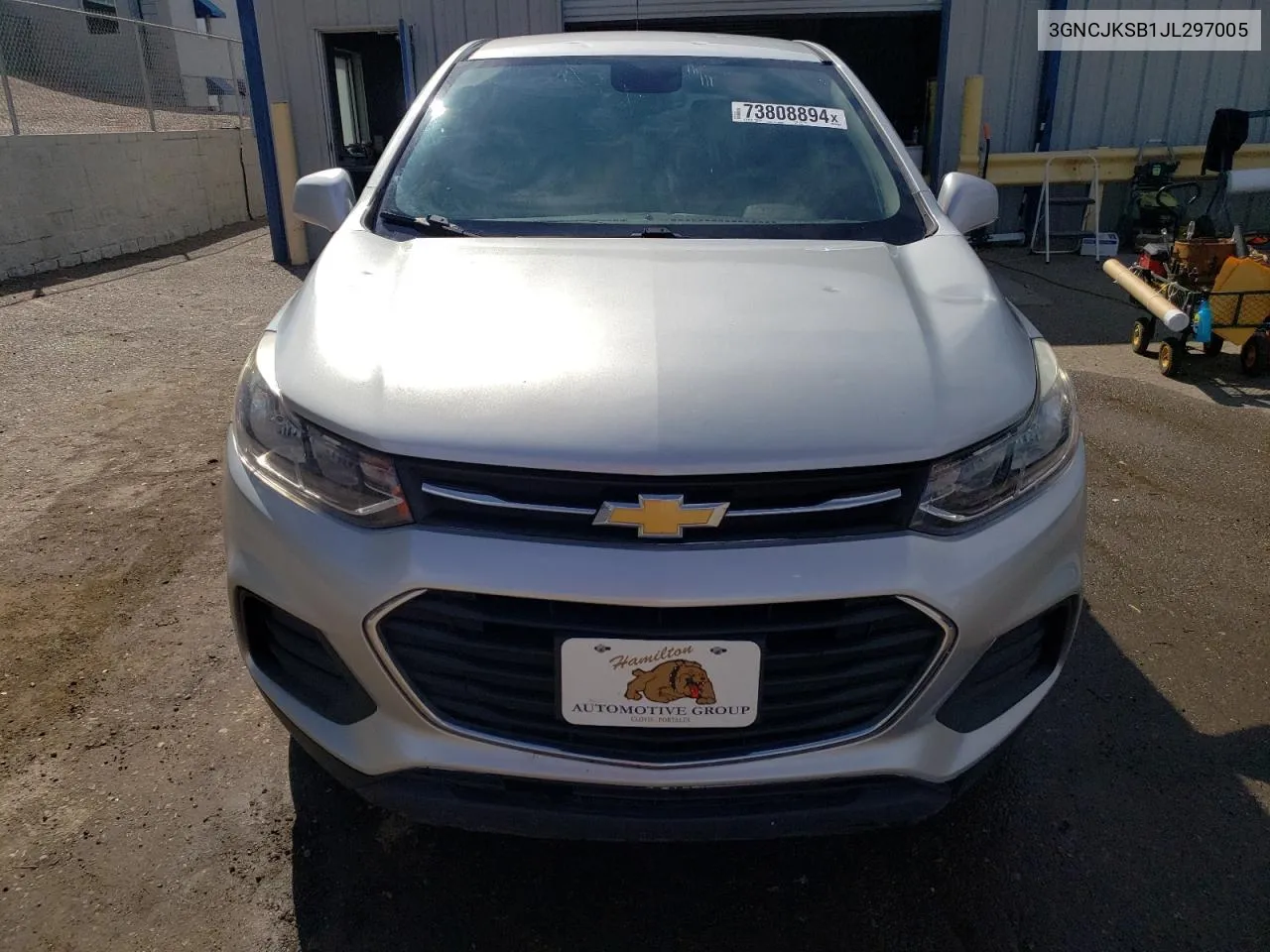 2018 Chevrolet Trax Ls VIN: 3GNCJKSB1JL297005 Lot: 73808894