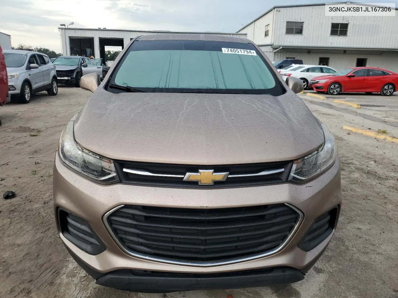 3GNCJKSB1JL167306 2018 Chevrolet Trax Ls