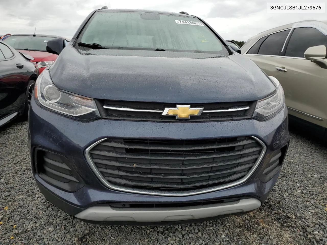 2018 Chevrolet Trax 1Lt VIN: 3GNCJLSB1JL279576 Lot: 74418984