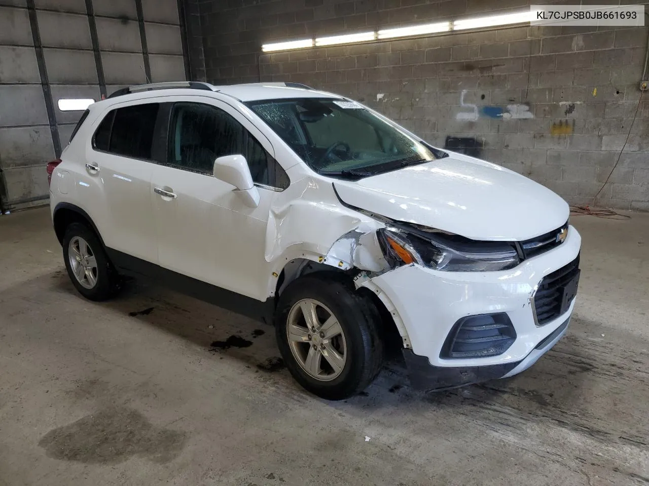 2018 Chevrolet Trax 1Lt VIN: KL7CJPSB0JB661693 Lot: 74725744