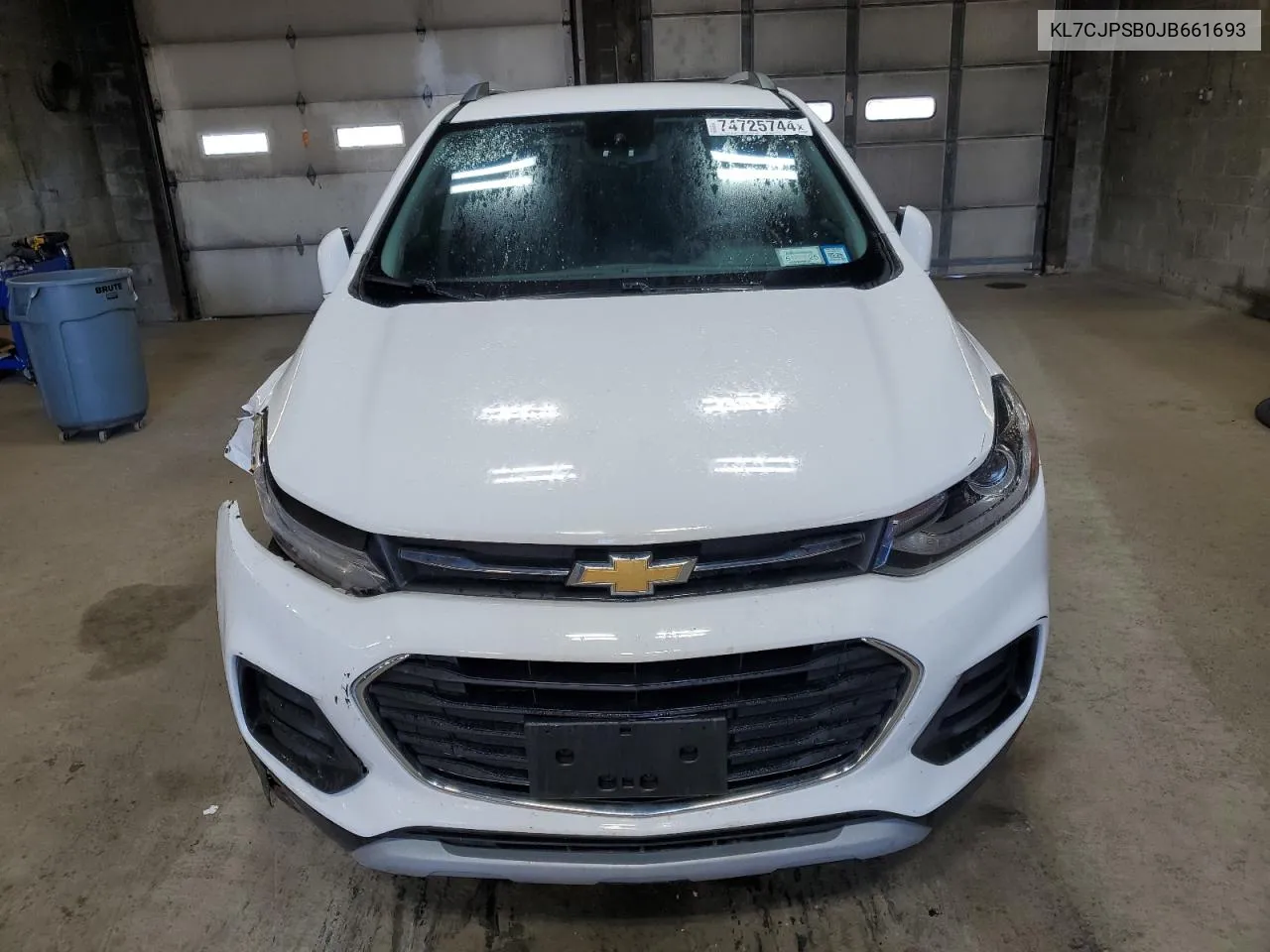 2018 Chevrolet Trax 1Lt VIN: KL7CJPSB0JB661693 Lot: 74725744