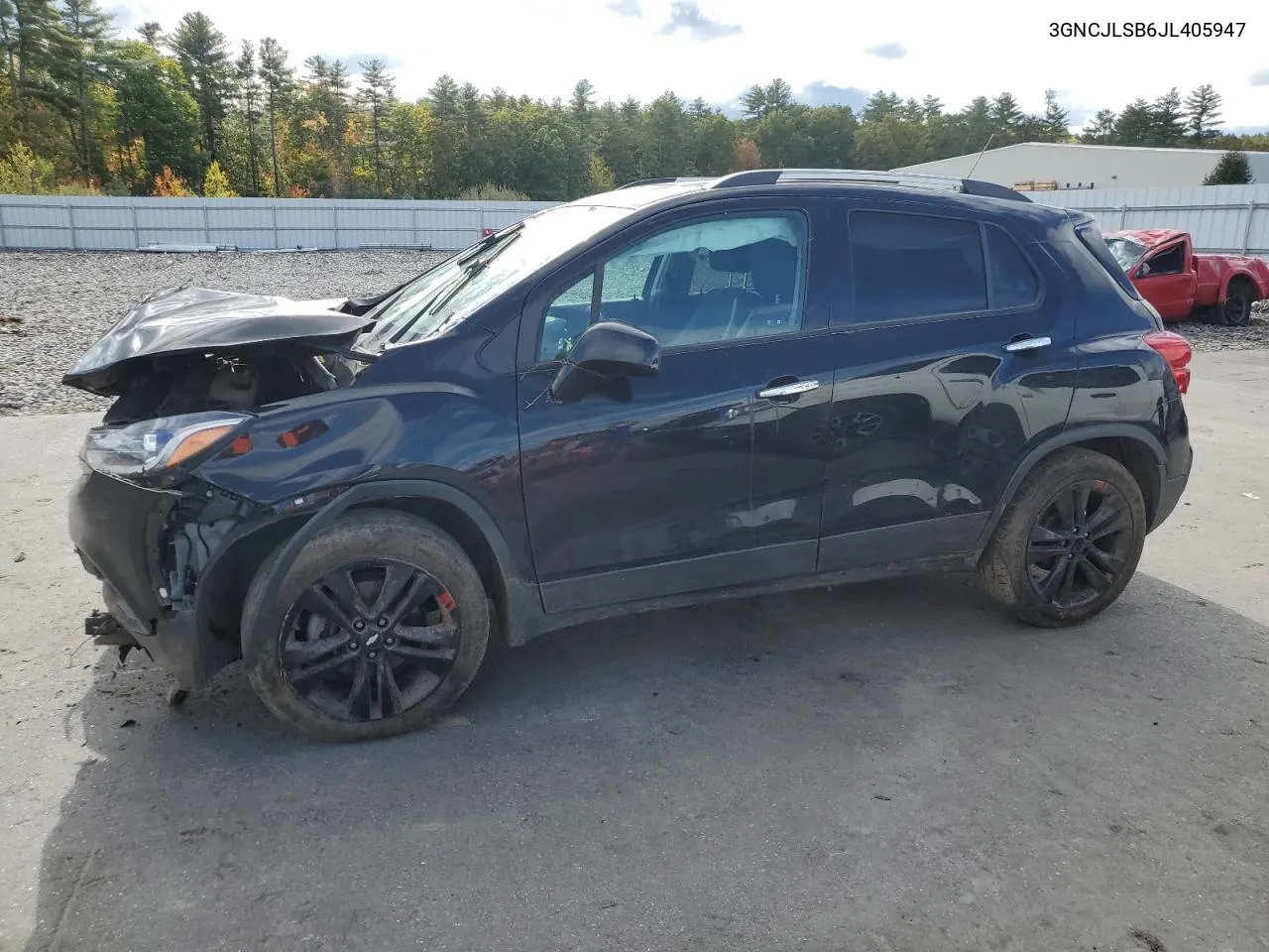 2018 Chevrolet Trax 1Lt VIN: 3GNCJLSB6JL405947 Lot: 74915464