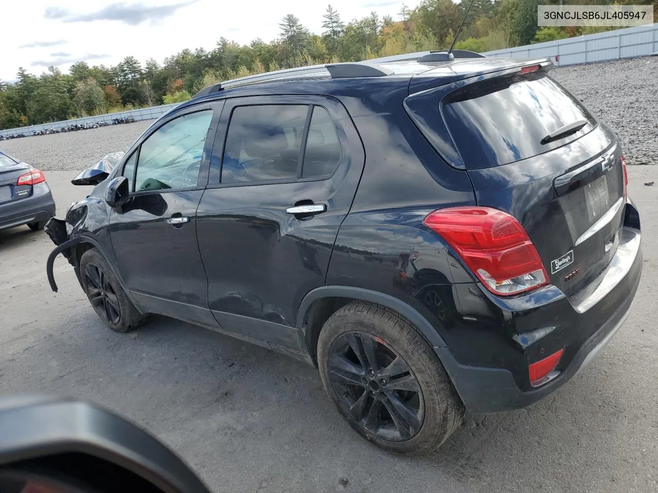 2018 Chevrolet Trax 1Lt VIN: 3GNCJLSB6JL405947 Lot: 74915464