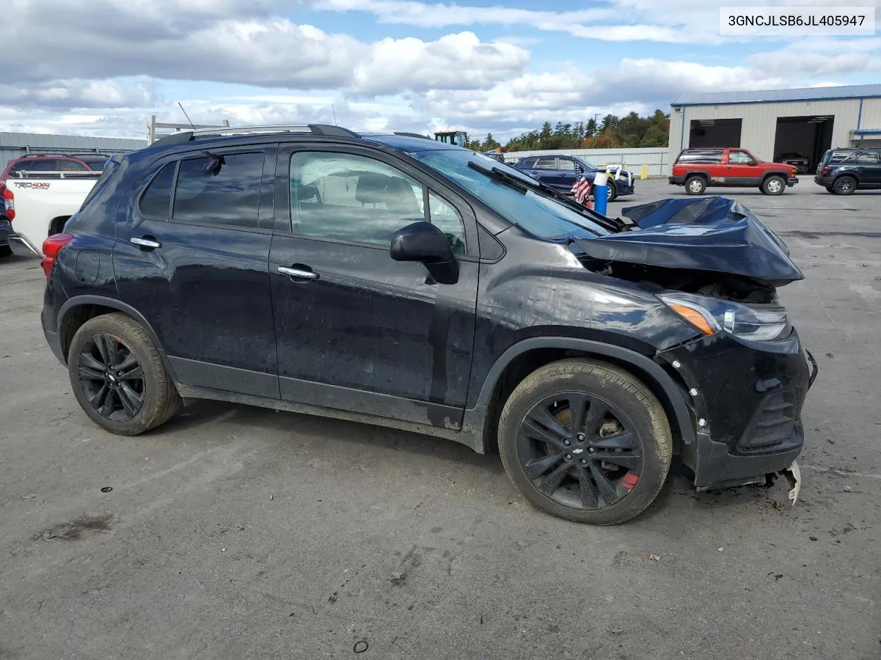 2018 Chevrolet Trax 1Lt VIN: 3GNCJLSB6JL405947 Lot: 74915464