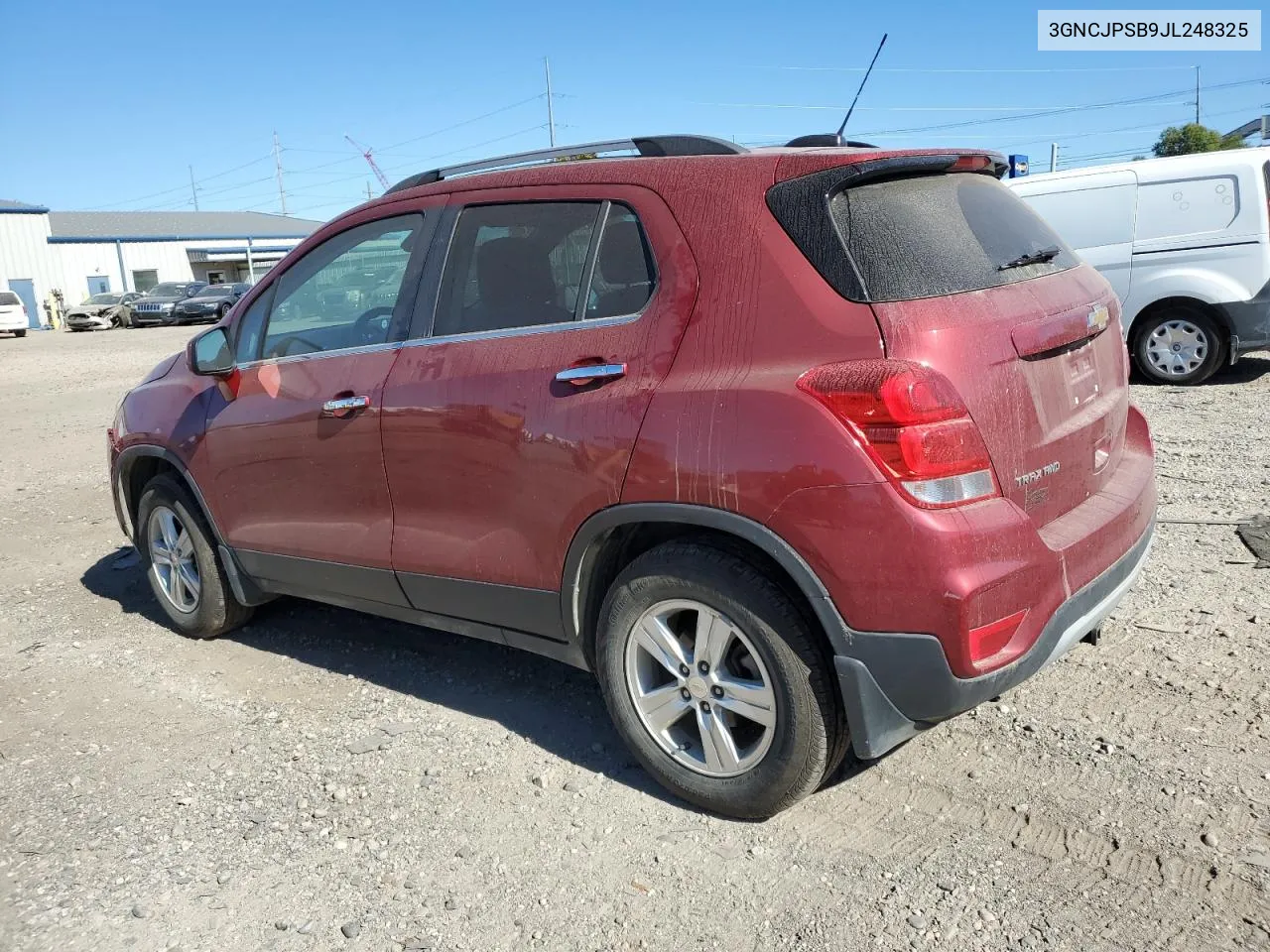 2018 Chevrolet Trax 1Lt VIN: 3GNCJPSB9JL248325 Lot: 74944394