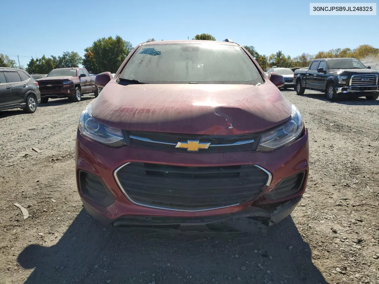 2018 Chevrolet Trax 1Lt VIN: 3GNCJPSB9JL248325 Lot: 74944394