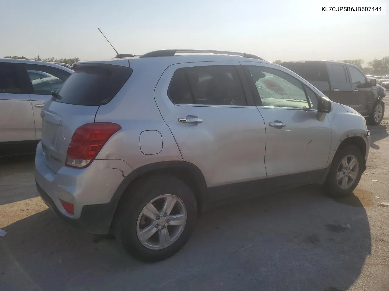 2018 Chevrolet Trax 1Lt VIN: KL7CJPSB6JB607444 Lot: 75033254