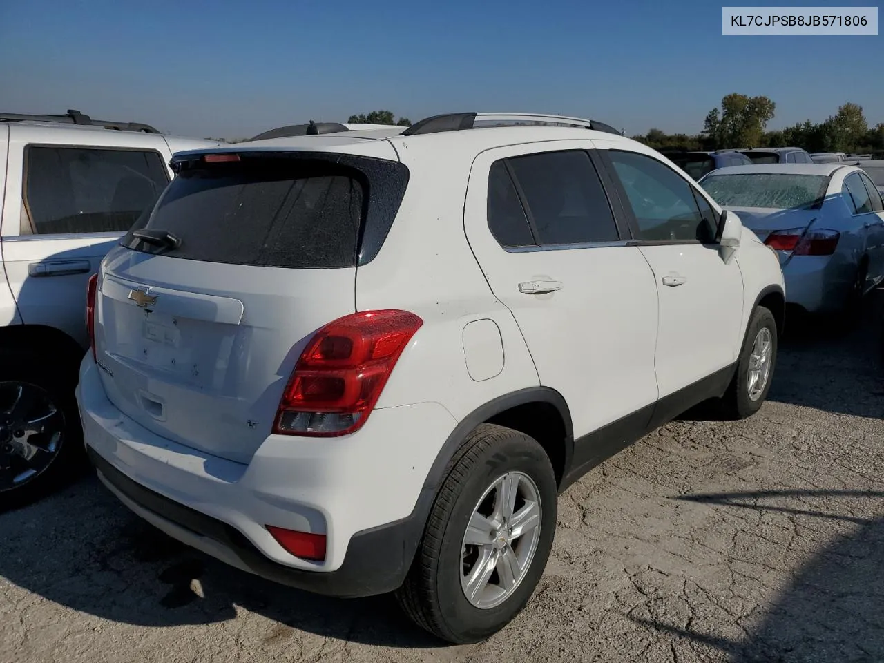 2018 Chevrolet Trax 1Lt VIN: KL7CJPSB8JB571806 Lot: 75184934