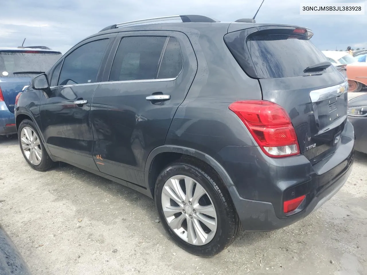 2018 Chevrolet Trax Premier VIN: 3GNCJMSB3JL383928 Lot: 75594524