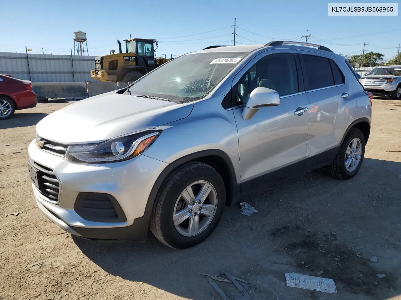 2018 Chevrolet Trax 1Lt VIN: KL7CJLSB9JB563965 Lot: 75704284